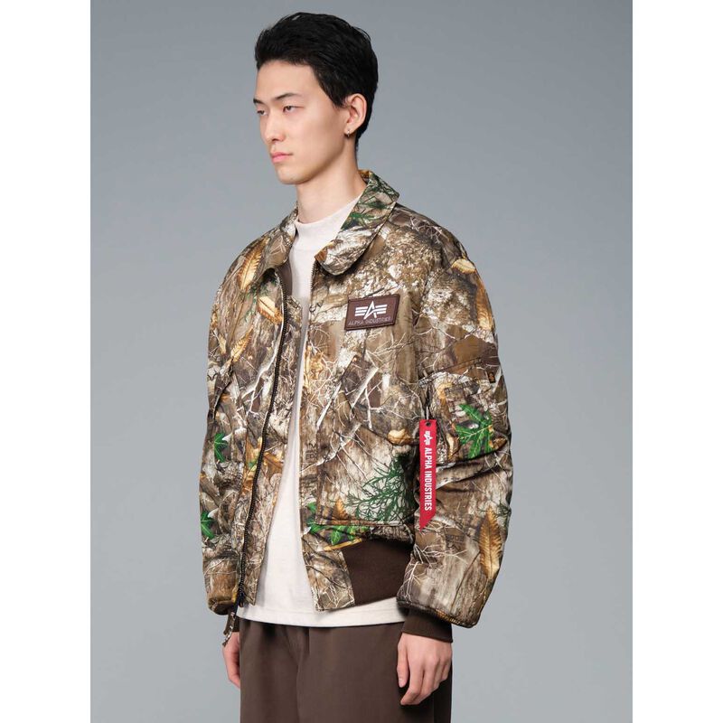 Alpha Industries CWU 45/P Heritage Fit Flight Jacket (Camo) image number 3